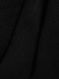 Double-Knit Wide-Leg Drawstring Pants