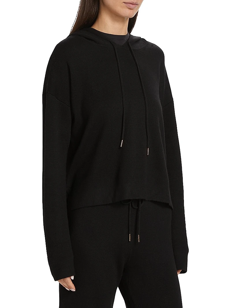 Double-Knit Pullover Hoodie