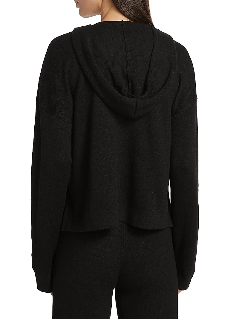 Double-Knit Pullover Hoodie