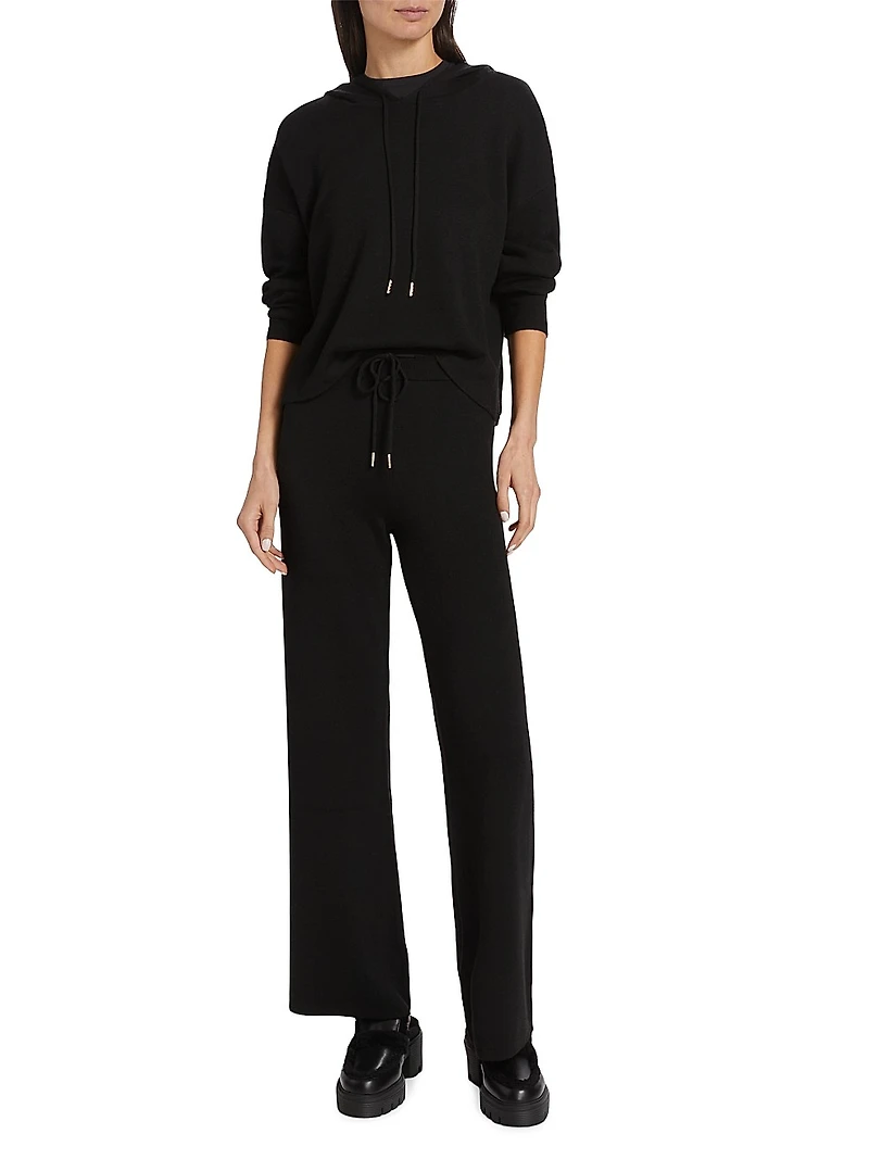 Double-Knit Pullover Hoodie