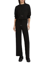 Double-Knit Pullover Hoodie