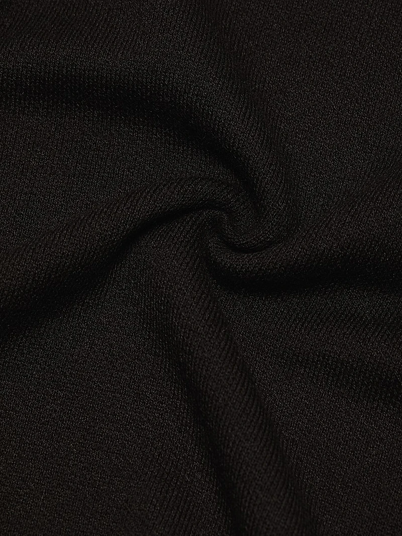 Double-Knit Funnel Neck Sweater