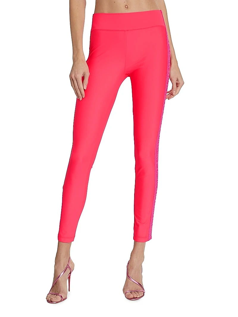 Logo-Detailed Jersey Leggings