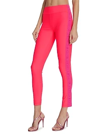 Logo-Detailed Jersey Leggings