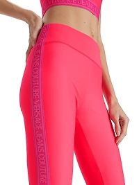 Logo-Detailed Jersey Leggings