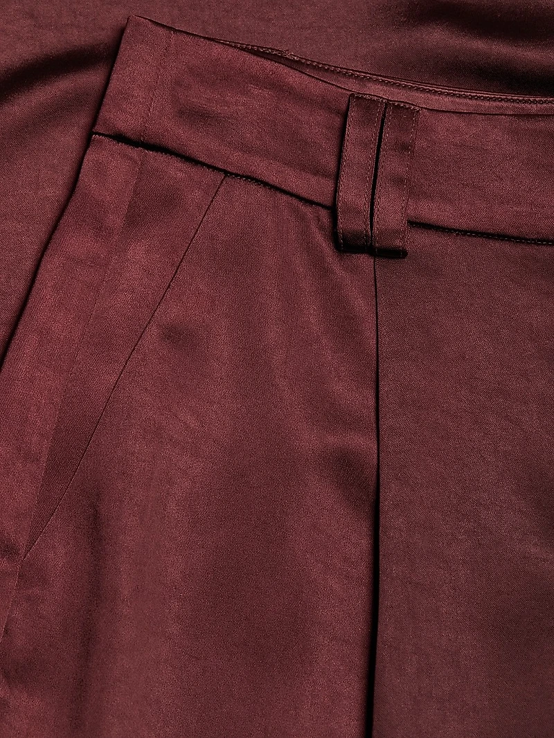 Mailika Satin Cargo Pants