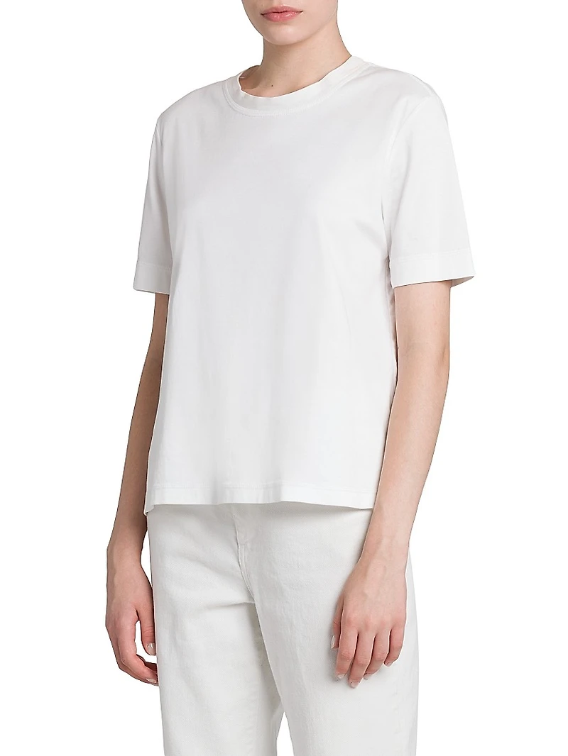 Cashmere-Silk Jersey T-Shirt