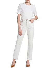 Cashmere-Silk Jersey T-Shirt