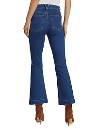 Carson High-Rise Crop Flare Jeans