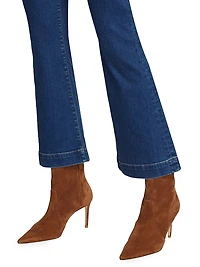 Carson High-Rise Crop Flare Jeans