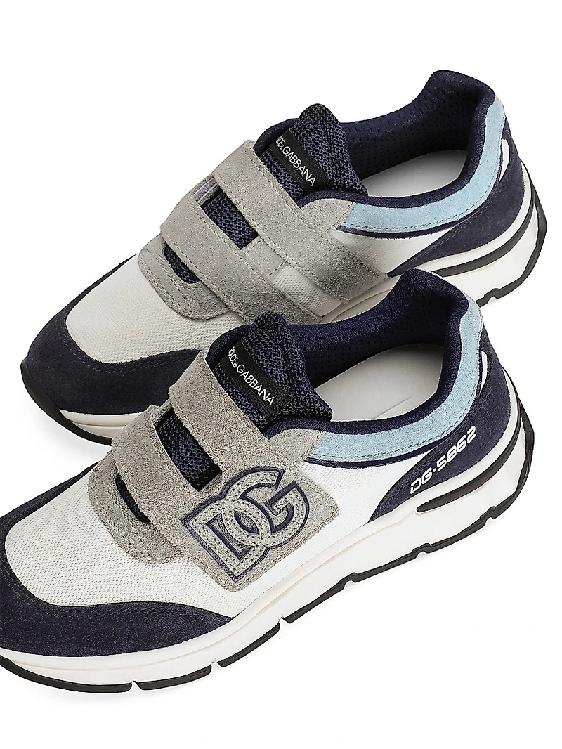 Kid's Logo Low-Top Sneakers