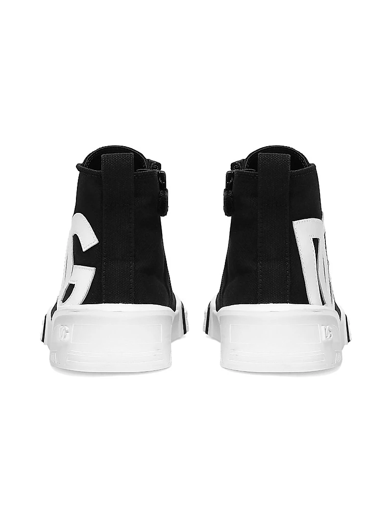 Little Kid's & Logo Canvas Sneakers