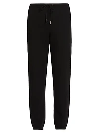 Double-Knit Drawstring Joggers