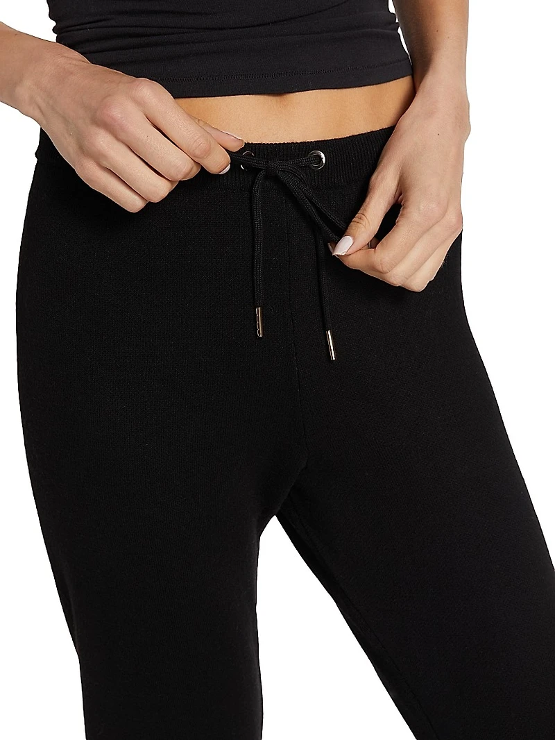 Double-Knit Drawstring Joggers