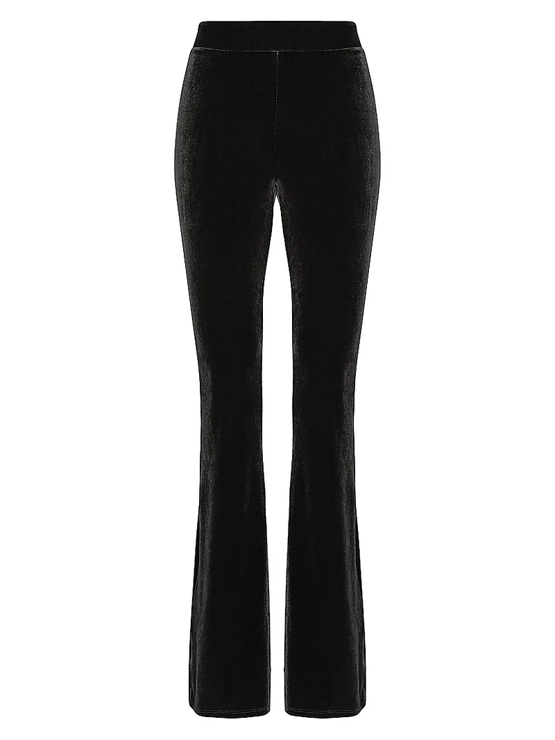Velvet Flare Leggings