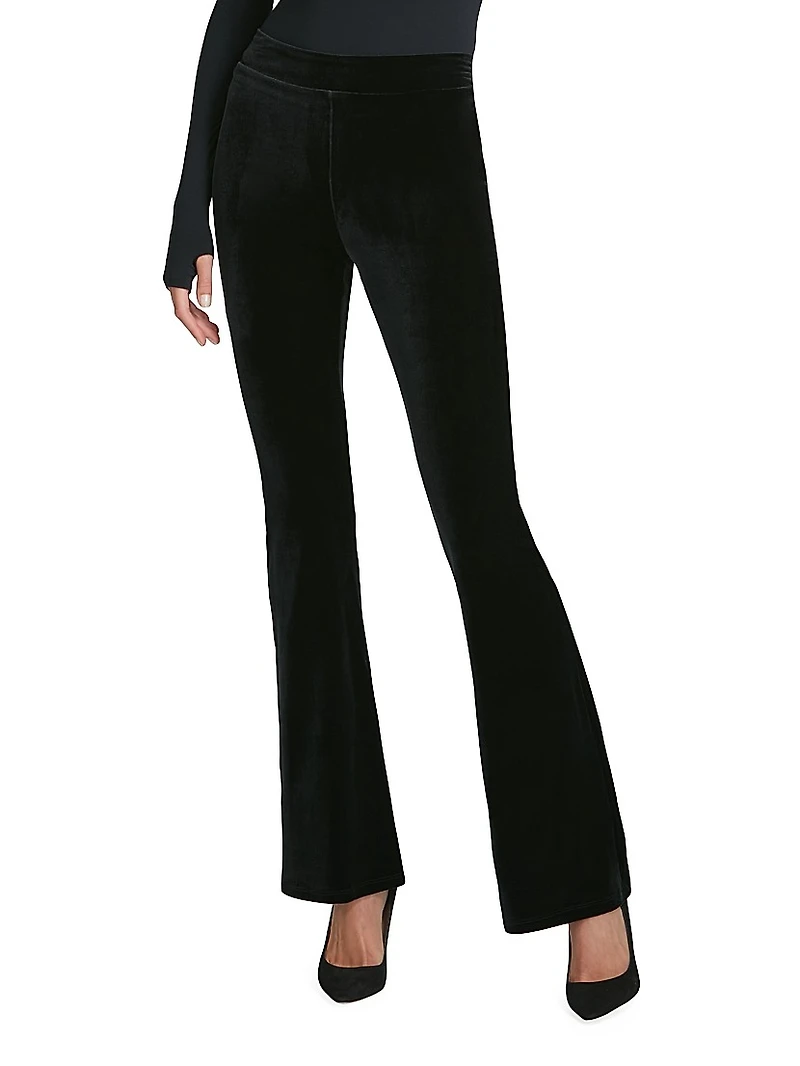 Velvet Flare Leggings