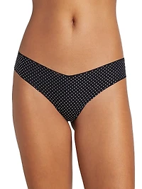 Classic Crystal Thong Panty