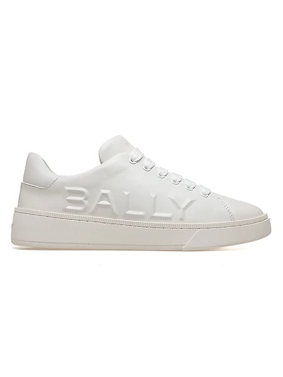 Reka Logo Leather Low-Top Sneakers