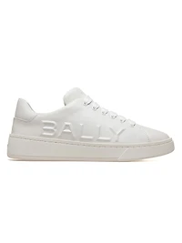Reka Logo Leather Low-Top Sneakers