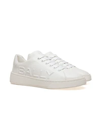 Reka Logo Leather Low-Top Sneakers