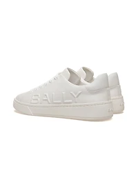 Reka Logo Leather Low-Top Sneakers