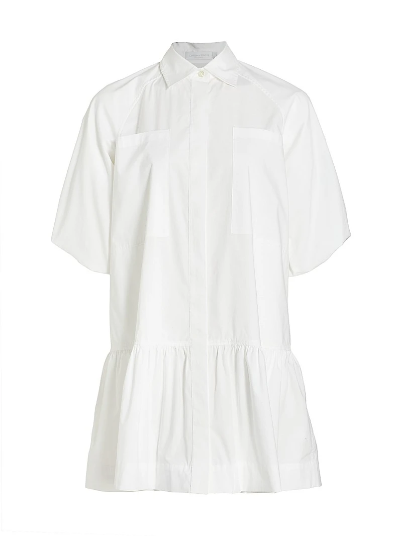 Crissy Cotton Poplin Shirtdress