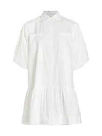 Crissy Cotton Poplin Shirtdress