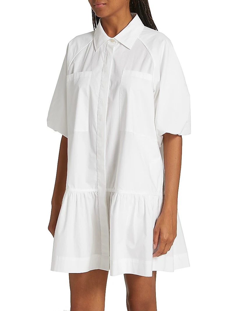 Crissy Cotton Poplin Shirtdress