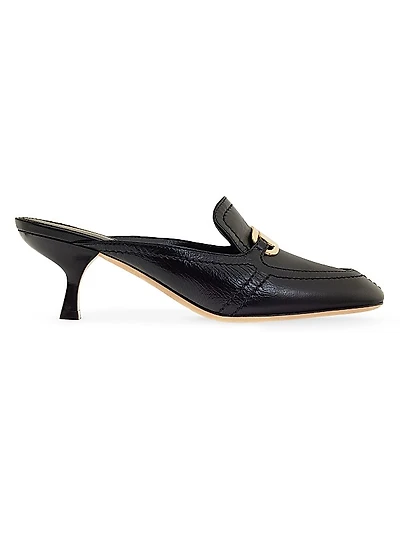 Elodye 50MM Leather Mules