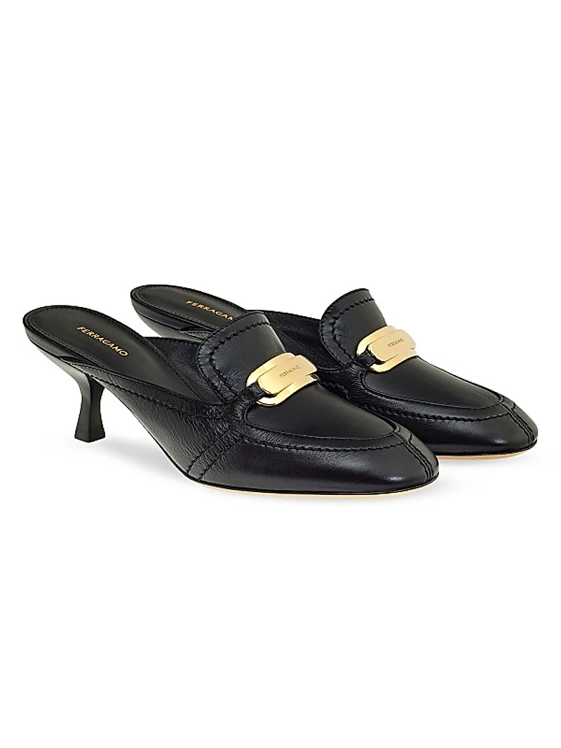 Elodye 50MM Leather Mules