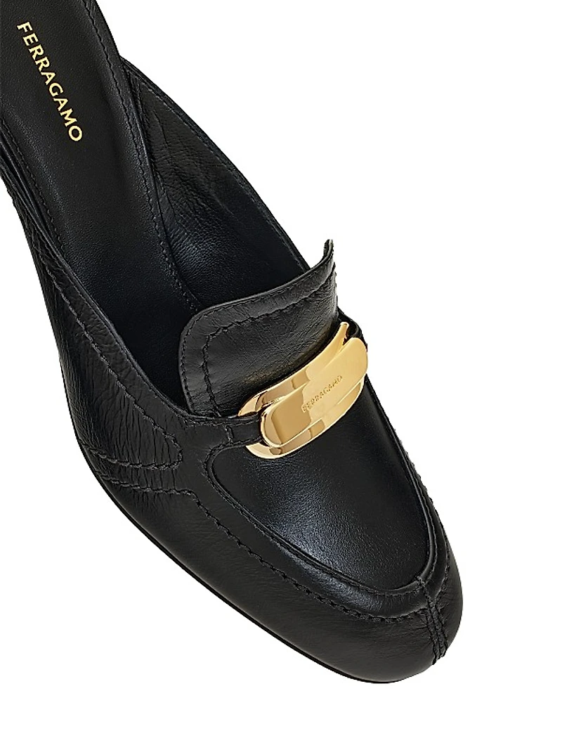 Elodye 50MM Leather Mules