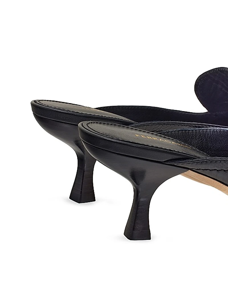 Elodye 50MM Leather Mules