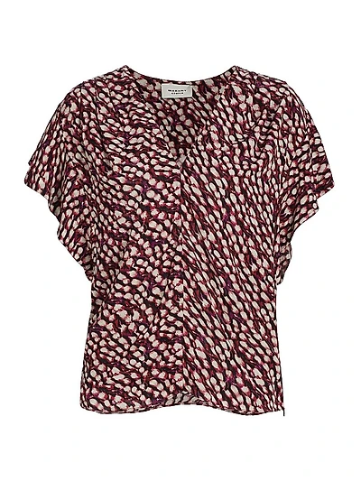Delocia Abstract-Print Blouse