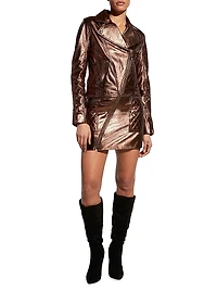 Elodie Upcycled Leather Jacket