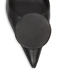 Regalo Leather Slingback Pumps