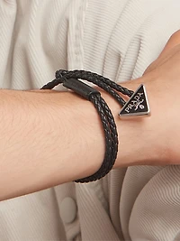Braided Nappa Leather Bracelet