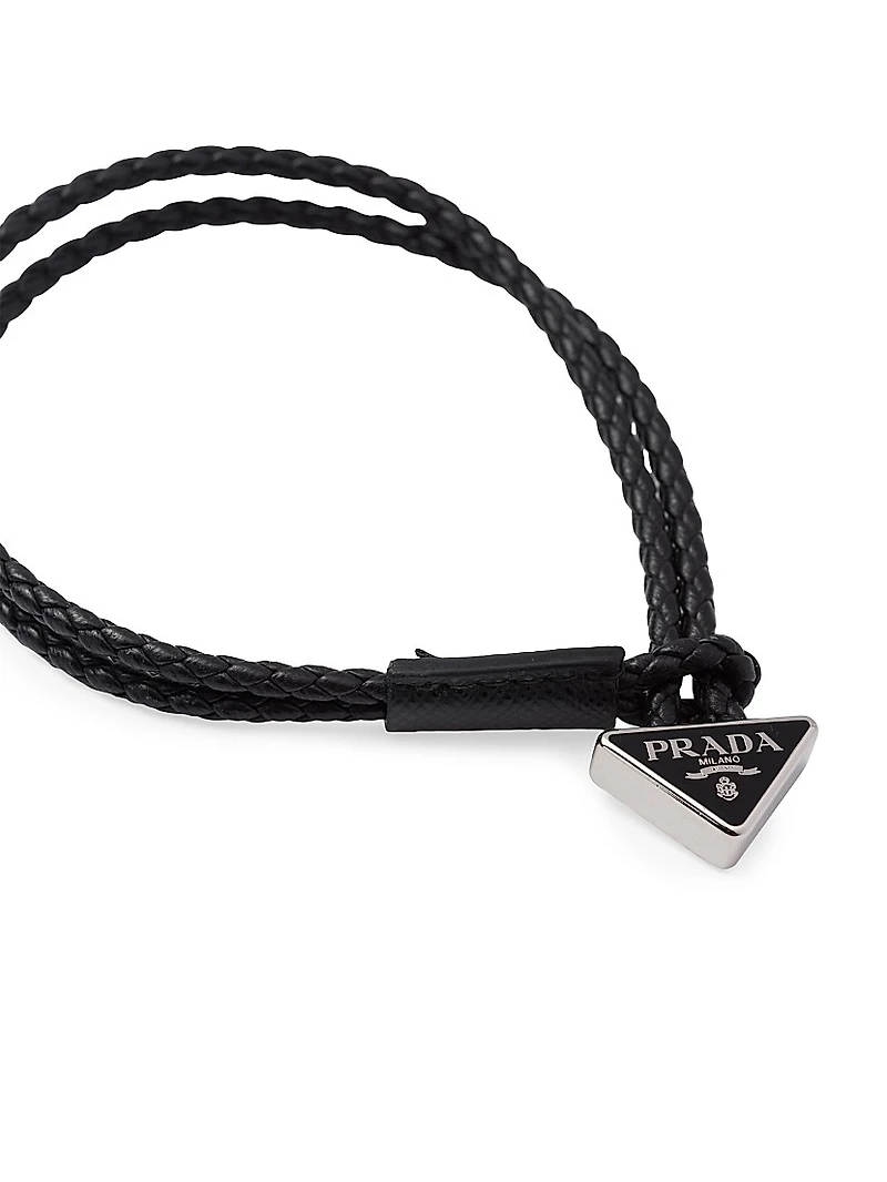 Braided Nappa Leather Bracelet