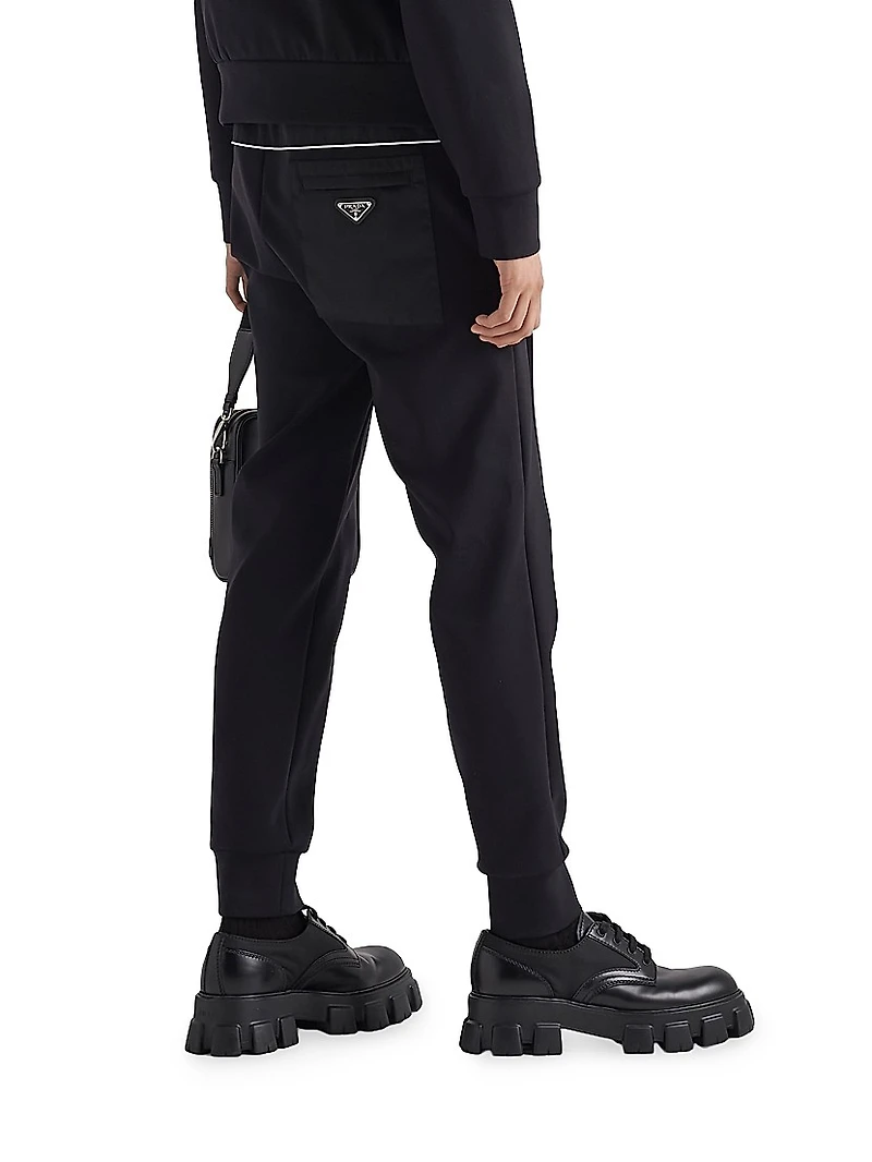 Sweatpants With Re-Nylon Details