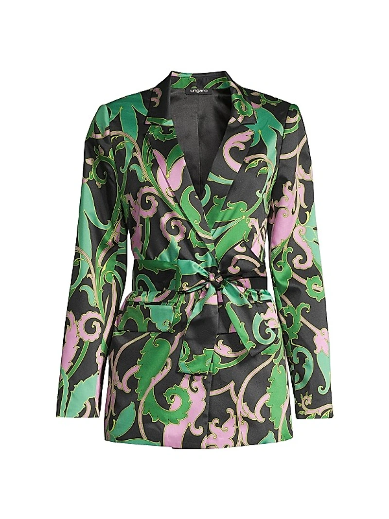 Heidi Filigree Belted Jacket