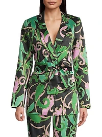 Heidi Filigree Belted Jacket