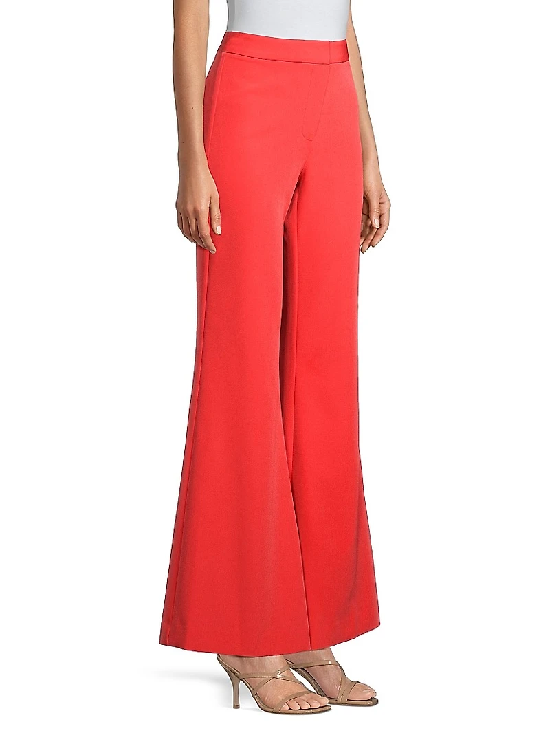 Myka Stretch Twill Flared Pants
