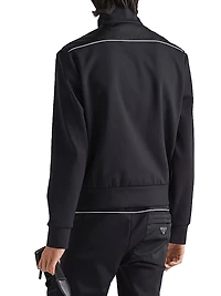 Sweatshirt With Re-Nylon Details