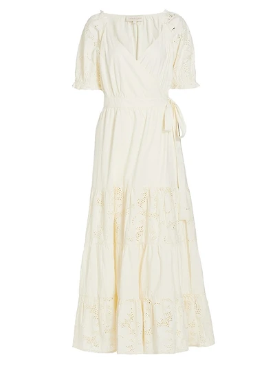 Sasha Surplice Tiered Maxi Dress