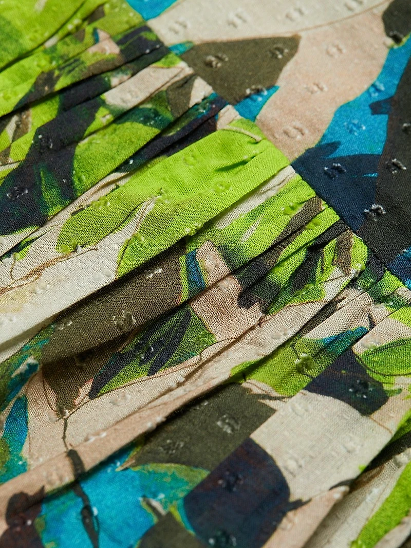 Jane Printed Cotton Top