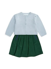 Little Girl's & Girl's Carter Corduroy Skirt
