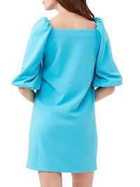 Symphony Puff-Sleeve Minidress