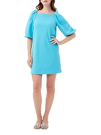 Symphony Puff-Sleeve Minidress