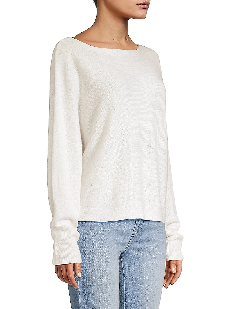 Yangon Cashmere Boatneck Sweater