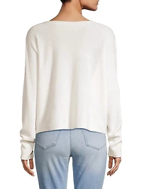 Yangon Cashmere Boatneck Sweater