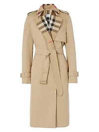 Sandridge Gabardine Cotton Trench Coat